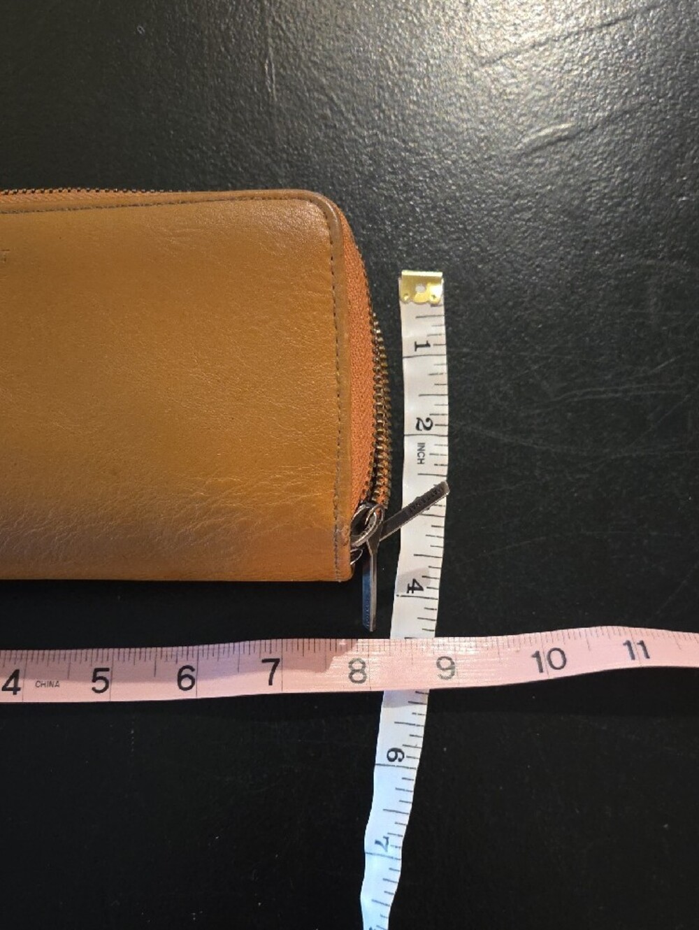 Matt & Nat Tan Zip-Around Vegan Leather Wallet - Picture 10 of 11